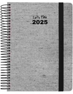 Agenda 25 D/P 15X21 ECOJEANS negro