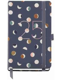 Agenda Día Página cosida rígida Passport 90 x 140 Moonlight 2025