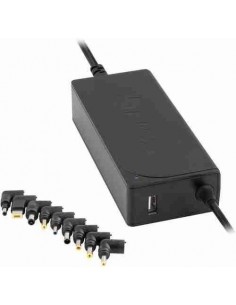 Cargador universal para portátiles con 9 adaptadores