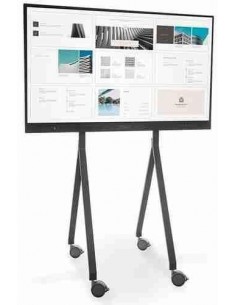 Soporte móvil para monitor interactivo