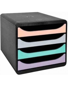 Big-box 4 cajones aquarel pastel