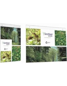 Expositor mural con taladros