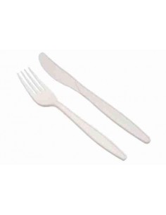 Cubiertos biodegradables