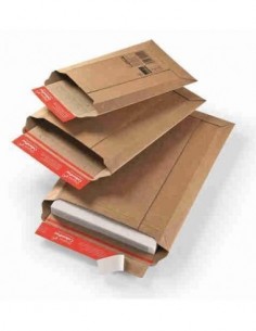 Bolsas Colompac cartón corrugado extra fuerte con fuelle