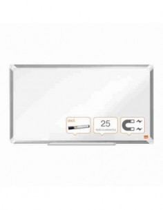 Pizarra magnética panorámica de acero vitrificado Nobo Premium Plus