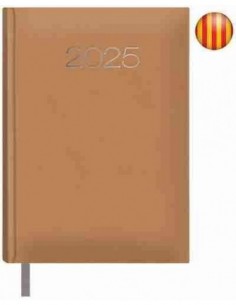 Agenda Día Página Lisboa 14x20 Cámel Catalán 2025