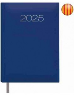 Agenda Día Página Lisboa 14x20 Azul Catalán 2025