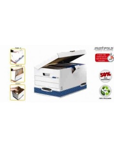 Contenedor de archivos con tapa fija Bankers Box®