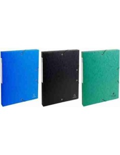 Carpetas de proyectos Exabox en cartulina lustrada