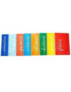 Cuadernos serie Asignatura 80 hojas