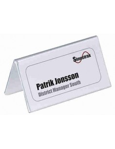 Portanombres rígido