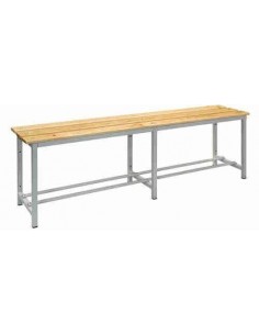 Banco de vestuario madera