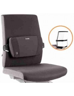 Respaldo Lumbar PlushTouch™ Negro