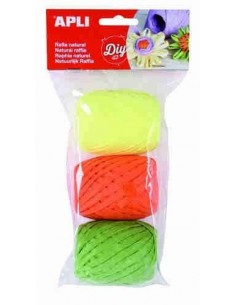 Ovillos de Rafia 30 m bolsa de 3 uds.