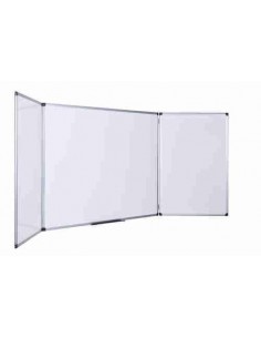 Pizarra tríptica blanca