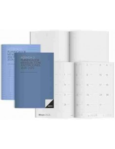 Agenda G para profesorado de planificación mensual