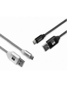 Pack 2 cables USB Tipo USB-C-A 3