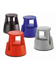 Taburete Twin Lift 2 peldaños con ruedas