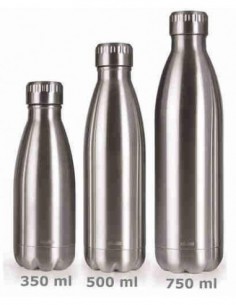 Botellas termo de acero inoxidable