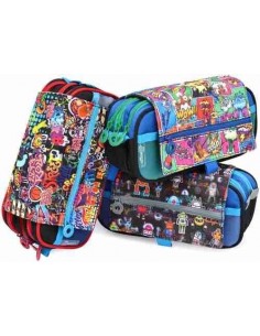 Estuche triple