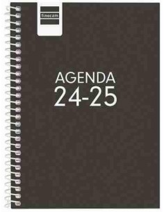 Agenda escolar Finocam cool 1/8 S/VH 24-25 negro