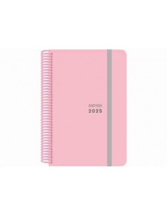 Agenda Semana Vista Espiral 2025  tapa polipropileno 16 x 23