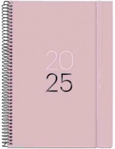 Agenda Semana Vista Espiral Plus cartón 155 x 213 Calm Arena 2025