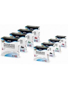 Discos de cierre autoadhesivos redondos 400 unidades