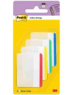 Post-it® index rígidos grandes planos