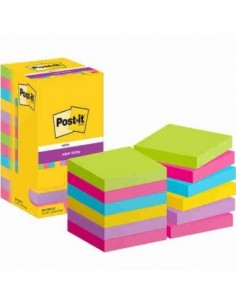 Notas Post-it® super Sticky 654 Ultra
