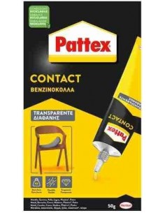 Pegamento contacto transparente