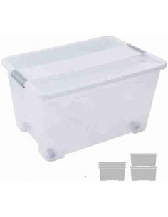 Caja de almacenaje con ruedas