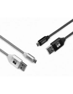 Pack 2 cables USB A Micro USB 2.4A 1M