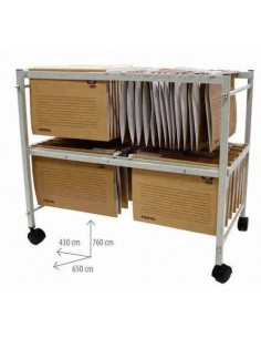 Carro extensible metálico