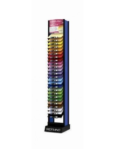 Cartulinas Fabriano Colore expositor + 2500 cartulinas A4 (25 col x 100 hojas)