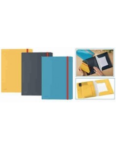 Carpeta de 3 solapas con bolsillo Leitz Cosy