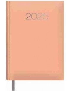 Agenda Día Página Lisboa 14x20 Rosa cuarzo 2025