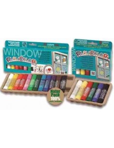 Témpera sólida Playcolor Window 10 gramos