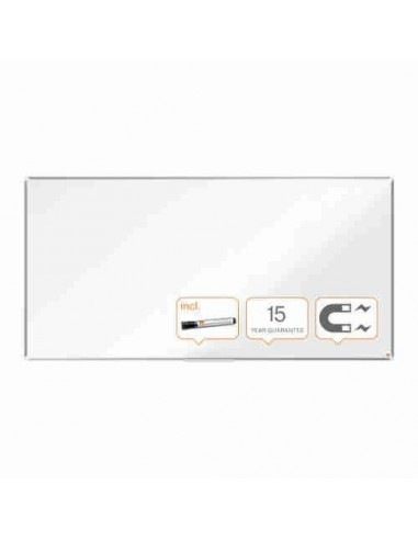 Pizarra magnética de acero lacado Nobo Premium Plus
