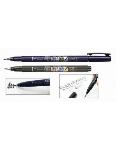 Rotulador caligrafía Fudenosuke negro