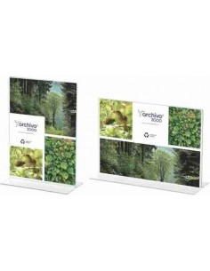 Expositor de sobremesa en forma de T