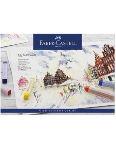 Tizas pastel 36 unidades Faber Castell
