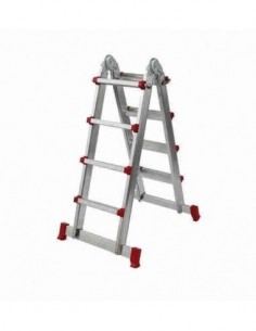 Escalera multiposición telescópica