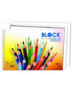 Blocs de dibujo serie COLOURS