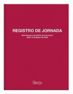Libros de registro horario laboral