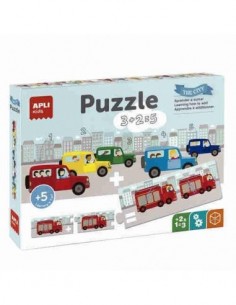 Puzzle sumas con transportes
