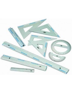 Reglas para dibujo en aluminio