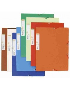 Carpeta cartón con gomas y 3 solapas Forever®