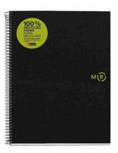 Cuadernos Notebook 4 polipropileno reciclado 120 hojas