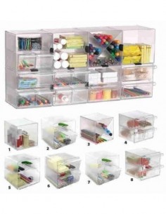 Organizador modular apilable Archicubo